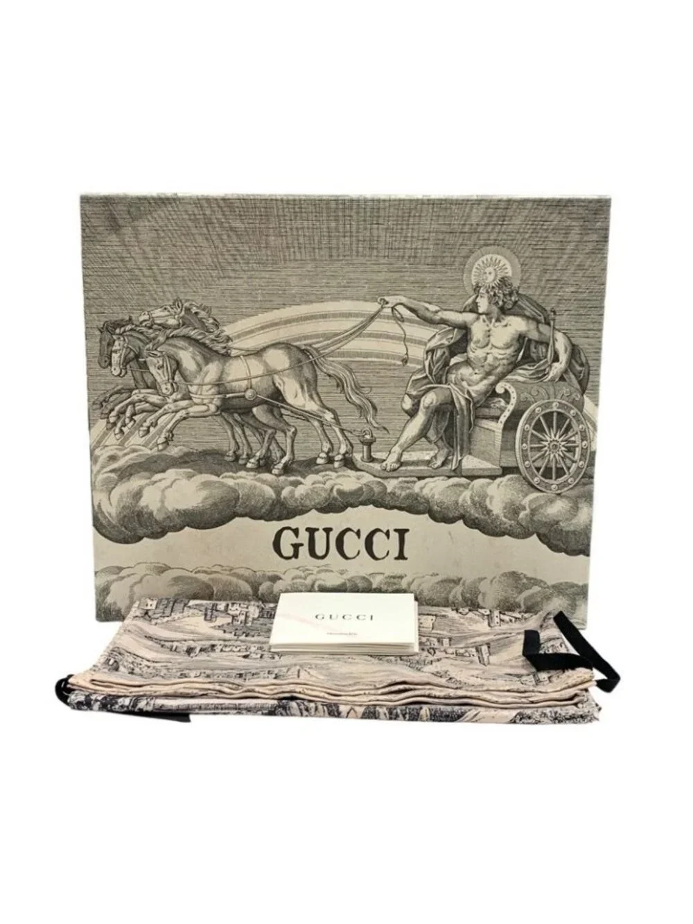 Gucci Boots Short Shoes Leather Shearling Black Studs Lace Up Boa - Picture 10 of 10